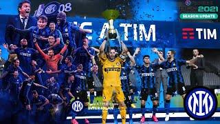 Inter Milan Champions of Seria A|Trophy Presentation|Pes 2021|PES PCXI