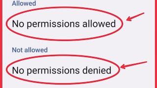 How To Fix No Permissions Allowed & No permission denied Problem Solve in Android