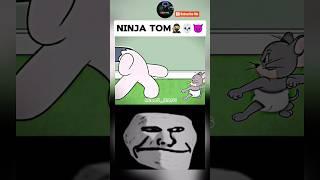 Ninja Tom... #shorts #viral #cartoon #tom #tomandjerry #ninja #trending