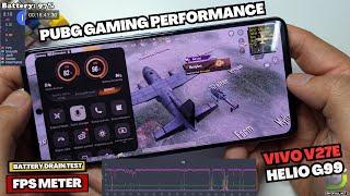 Vivo V27e test game PUBG Mobile | Helio G99