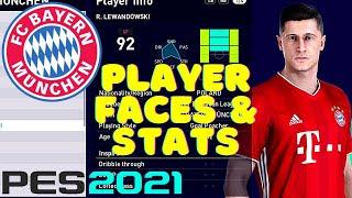 PES 2021 | FC Bayern Munich | Player Faces & Stats