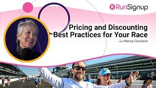 Pricing and Discounting Best Practices for Your Race