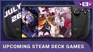 July 25 - Upcoming Verified & Playable Steam Deck Games