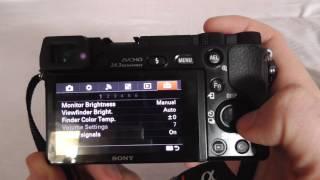 Sony A6000: Disable camera sounds (Autofocus Beep)