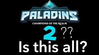 Is 2024 Paladins’ last year?