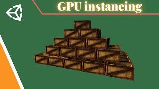 Unity optimization tip: GPU instancing