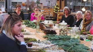 Christmas Wreath Making Workshop | Paisley Flour Catering