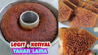 Resep bolu karamel sarang semut - dijamin anti gagal kalau tau trik ini !