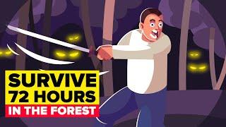 Surviving 72 Hours in the Forest Alone (CHALLENGE & EXPERIMENT)