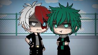 ||~Death stare~ {Izuku Midoriya & Shuoto Todoroki X NB!Y/N} -credit to @catsarecool182-||