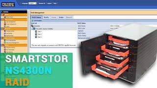 Как восстановить данные с RAID массива Promise SmartStor NS4300N NAS
