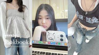 what i wear in a week˚୨୧⋆｡: school outfit lookbook & inspo (pinterest inspired)