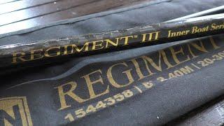 Обзор спиннинга PENN REGIMENT III 2,4m до 30lb - спиннинг для ТРОЛЛИНГА (серия Inline)