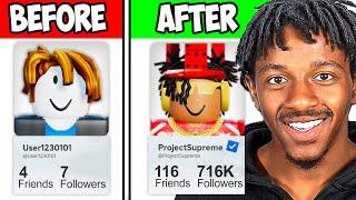 HOW TO GET FAMOUS ON ROBLOX