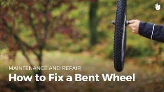 How to Fix a Bent Wheel Rim | Bike Repair