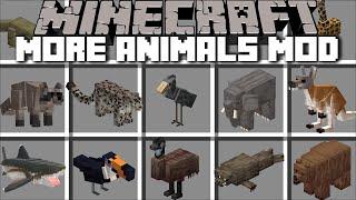 Minecraft TAME AND BREED BETTER ANIMALS MOD / SPAWN IN VILLAGE MORE ANIMAL MOBS !! #minecraft