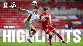 Middlesbrough v Swansea City | Extended Highlights