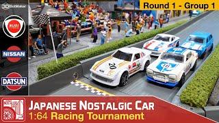 Japanese Nostalgic Car Tournament (Round 1 Group 1) JDM Racing