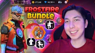 I got the new Frostfire Bundle with 8k Diamonds  | With New Postures | Mehdix Free Fire