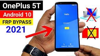 OnePlus 5T GOOGLE/FRP BYPASS 2021 (Without PC)