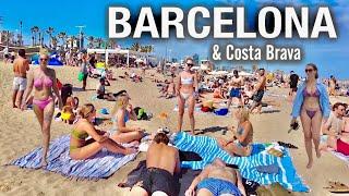 Barcelona & Costa Brava, Spain Golden Beaches - walking tour