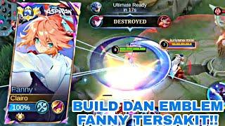 INI DIA BUILD DAN EMBLEM FANNY TERSAKIT DI META SEKARANG!! FANNY GAMEPLAY SOLO RANK - Mobile Legends