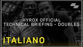 ITA - HYROX TECHNICAL BRIEFING | DOUBLES