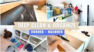 Vom CHAOSZIMMER zum organisierten HWR | Organize and Deep Clean With Me