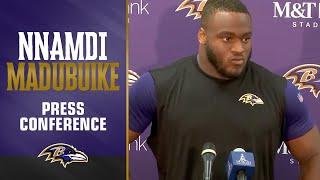 Nnamdi Madubike on His Three-Sack Game | Baltimore Ravens