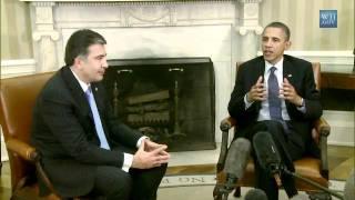 President Obama's Bilateral Meeting with President Saakashvili of Georgia