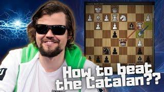 Magnus is the Boss of the Catalan Opening! -Daniil Dubov vs Magnus Carlsen -Catalan Opening with Nc3