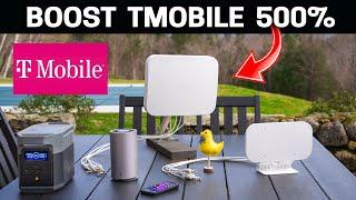 Get 5X Faster Internet from T-Mobile - Same Bill!  Waveform Antenna