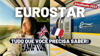 EUROSTAR LONDRES E PARIS: Quanto custa, como comprar a passagem, imigração, como é o trajeto e mais!