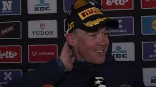 Mads Pedersen - Interview at the finish - Gent-Wevelgem 2024