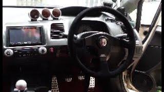 FITTING THE MUGEN RACING III STEERING WHEEL ON THE FD2R