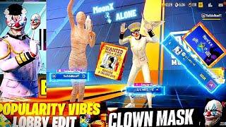 CLOWN MASK Pubg Mobile Lite lobby video editing#pubg  #clownmask#moonyt