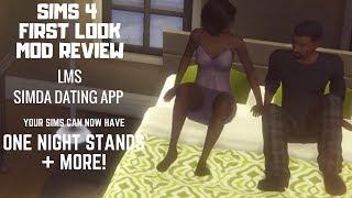 Sims 4 | Mod Review: ONE NIGHT STAND w/ SimDa Dating App | First Look