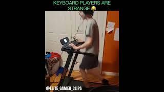 Keyboard players are strange! ‍️ #elitegamerclips