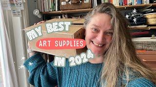 My favorite art supplies of 2024