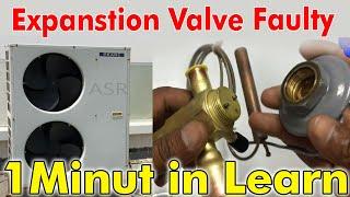 AC Cooling problem solution expansion valve faulty open parts repair learn tips tricks useful video