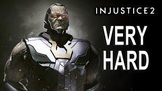 Injustice 2 - Darkseid Battle Simulator (VERY HARD) NO MATCHES LOST