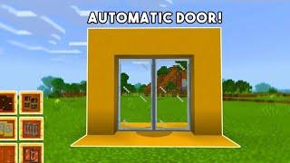 How To Make""Minecraft Fully Automatic Door | in Hindi 