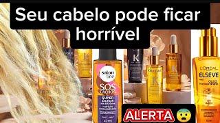 Se vc usa óleo de cabelo,TOME CUIDADO !