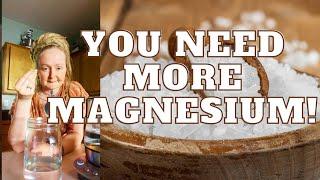 Let's make homemade magnesium oil!