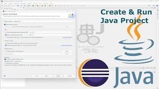 How to create and run Java Project in Eclipse IDE