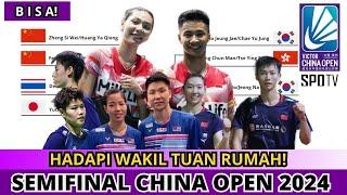 LUAR BIASA! JADWAL SEMIFINAL CHINA OPEN 2024 HARI INI #chinaopen2024