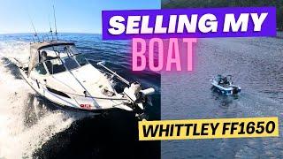 Boat for SALE! Selling my Whittley FF1650