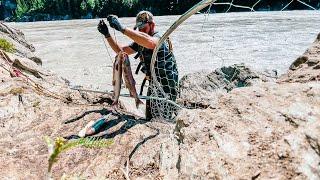 Dipnetting Salmon in ALASKA'S Copper River! Processing 45 SOCKEYE SALMON!