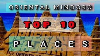 TOP 10 PLACES TO VISIT IN ORIENTAL MINDORO | PHILIPPINES