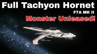 The Most Powerful F7A Hornet Loadout - The Full Tachyon Hornet | Star Citizen 3.23 Live